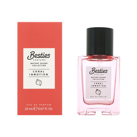Парфюмерная вода BESTIES NATURE SOUND coral inmotion жен. 20 мл