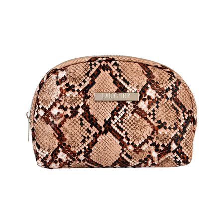 Косметичка овальная must have LADY PINK LIMITED COLOR цвет змеи пьер леметр змеи в ее голове