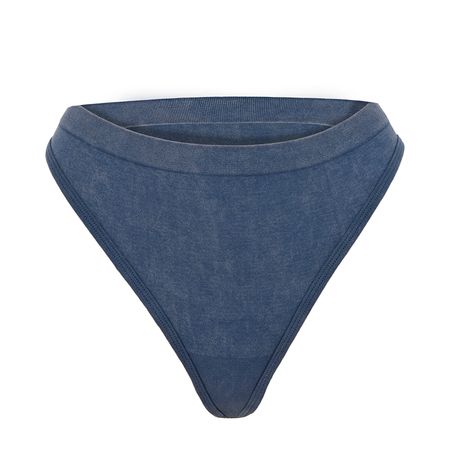 Трусы женские TRENDY LOOK WASHED JEANS стринги синие M дневник для средних и старших классов goodmark jeans collection