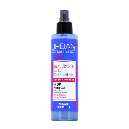 Кондиционер для волос URBAN CARE несмываемый с коллагеном и гиалуроновой кислотой 200 мл