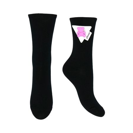 Носки TRENDY LOOK FUN BEAR черные one size