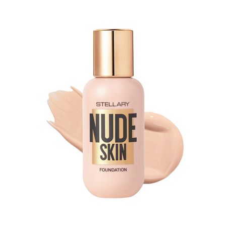 Крем тональный для лица STELLARY PERFECT NUDE SKIN FOUNDATION с эффектом идеальной кожи тон 01 Светло-кремовый