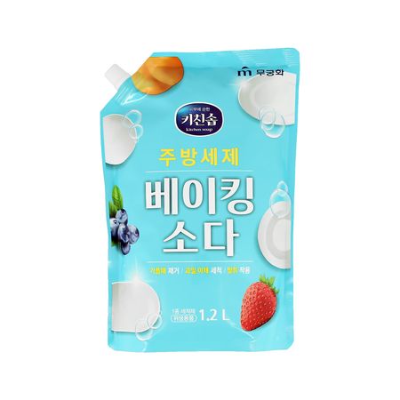 Средство для мытья посуды MUKUNGHWA с содой дой-пак 1,2 л