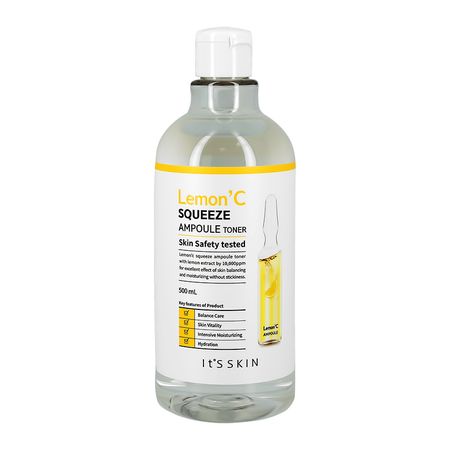 Тонер для лица ITS SKIN LEMON C с экстрактом лимона 500 мл