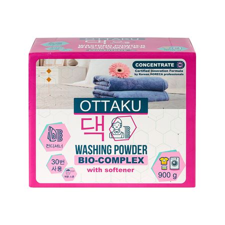 Концентрированный стиральный порошок OTTAKU BIO-COMPLEX с кондиционером 900 гр отари захарович кандауров богословие культуры