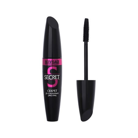 Тушь для ресниц LUXVISAGE SECRET cекрет роскошных ресниц черная