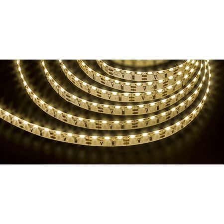 светодиодная лента Navigator 120 LED/м, 8 Вт, IP20, готовая, 5 м, теплый белый свет