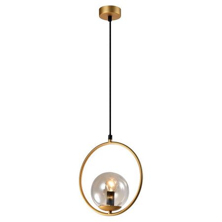 подвесной светильник Rivoli Misericordia 5147-210, 1 х E14 х 40 Вт, золото