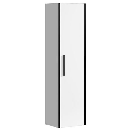 шкаф-пенал Aqwella 115х20х30 см подвесной белый