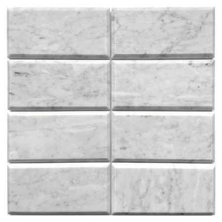 бордюр Natural BRI-088 15х7,5 см белый