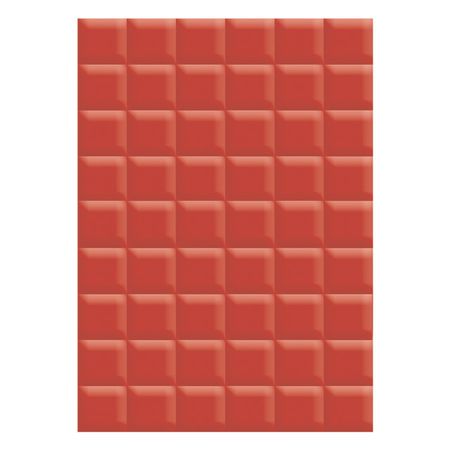 настенная плитка La Favola Гардения 40х28 см красная