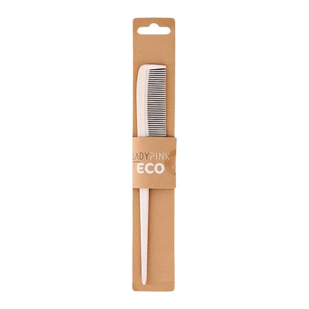 Гребень для волос с ручкой LADY PINK FAVS с частой щетиной, розовый