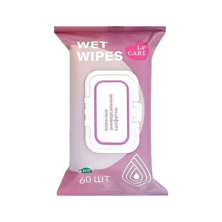 Салфетки влажные LP CARE универсальные 60 шт