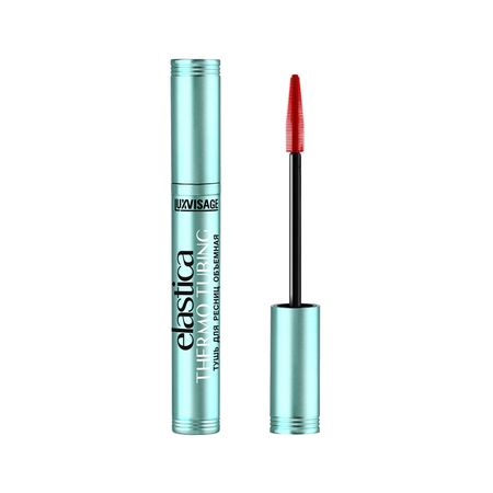 Тушь для ресниц LUXVISAGE ELASTICA THERMO TUBING объемная тон черный