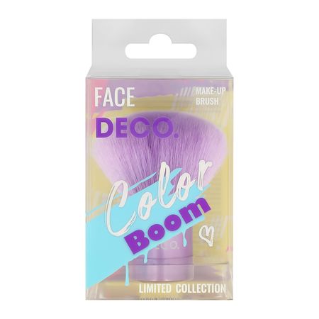 Кисть кабуки DECO. COLOR BOOM синтетическая