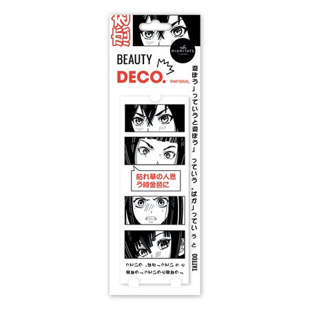 Татуировка для тела DECO. JAPANESE by Miami tattoos переводная Emotional