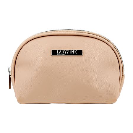 Косметичка LADY PINK LIMITED COLOR must have овальная цвет бежевый