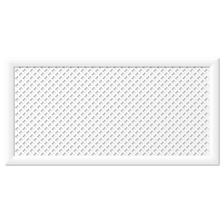 экран для радиатора Готико 120х60см белый мдф