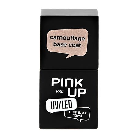 Камуфлирующая база для ногтей UV/LED PINK UP PRO camouflage base coat тон 08 10 мл