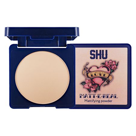 Пудра для лица SHU MATT-E-REAL компактная матовая тон 302 айвори