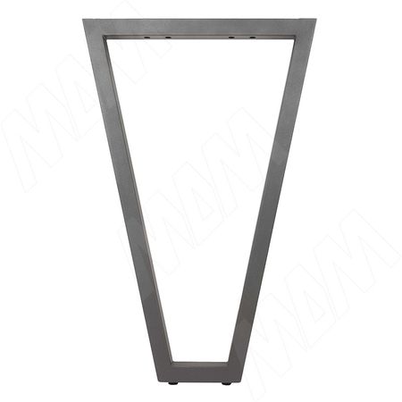 Сальта опора для стола V-образная, 40х40, H870 (+10 мм), графит (V40X40/870 GR)