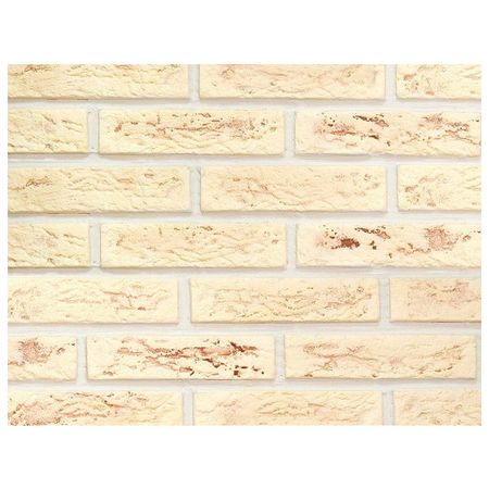 плитка гипсовая Casavaga 325 Под кирпич 21х5 см бежевая