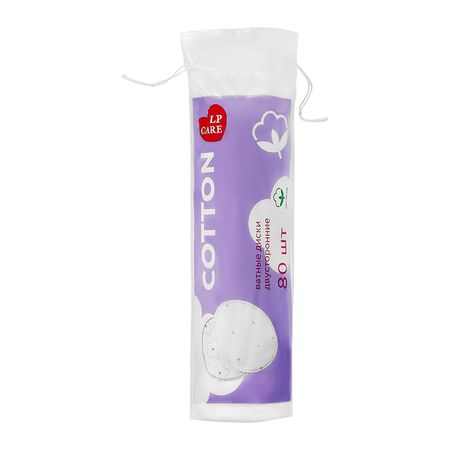 Диски ватные LP CARE фигурные 80 шт аппликация счастливый щенок фигурные блоки