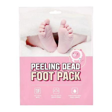 Маска-носочки для ног MEFACTORY отшелушивающая с AHA и BHA-кислотами 40 г фиона лукас последнее прощай