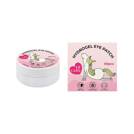 Патчи для глаз LP CARE гидрогелевые Единорог 60 шт пенал единорог