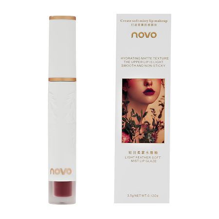 Помада для губ NOVO LIGHT FEATHER жидкая тон 12 александр мень почему нам трудно поверить в бога