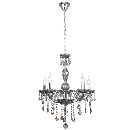 люстра подвесная  ESCADA Chambord 5х40 Вт Е14 хром