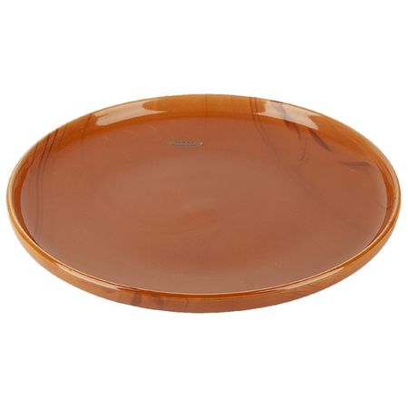 тарелка NOUVELLE HOME Wooden Grain 25,5см обеденная фарфор