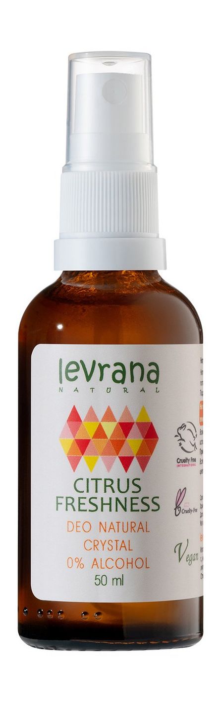 Levrana Deo Natural Crystal 0% Alcohol Citrus Freshness