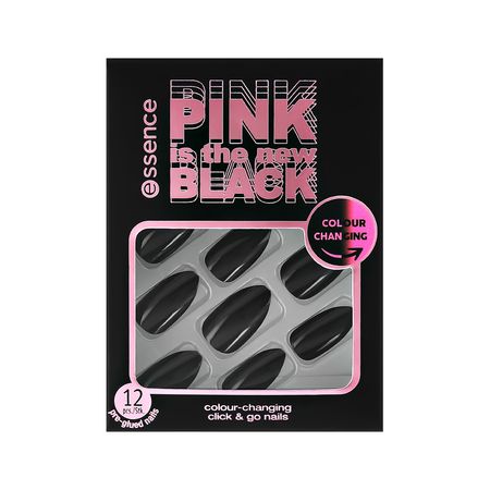 Накладные ногти ESSENCE PINK IS THE NEW BLACK меняющие цвет тон 01 элхонон голдберг креативный мозг как рождаются идеи меняющие мир