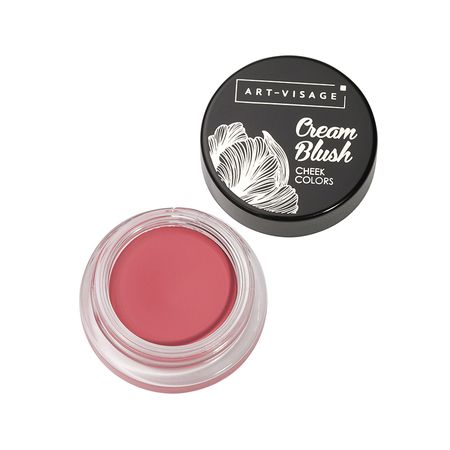 Румяна для лица ART-VISAGE CREAM BLUSH кремовые тон 02 пыльная роза елена дмитриевна федотова роза сальватор мастера живописи федотова е паламед