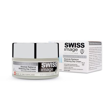 Крем для лица SWISS IMAGE WHITENING CARE дневной осветляющий выравнивающий тон кожи SPF-17 50 мл