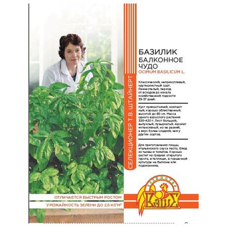 семена базилик Балконное чудо 0,25г селекция Штайнерт