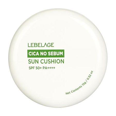 Lebelage Cica No Sebum Sun Cushion SPF 50+ PA++++ палома санчес гарника три раны