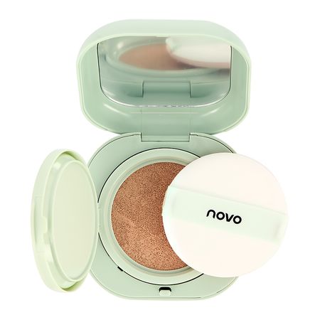 Основа-кушон тональная для лица NOVO LIGHT AIRY INVISIBLE CUSHION тон 02 скотт беркун   всего как появляются вещи о которых мы не задумываемся