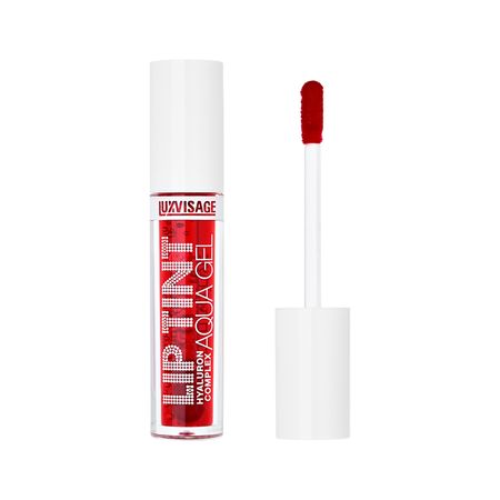 Тинт для губ LUXVISAGE LIP TINT AQUA GEL HYALURON COMPLEX с гиалуроновым комплексом тон 02 Sexy Red вимала макклюр ранний массаж искусство общения с ребенком с помощью прикосновений