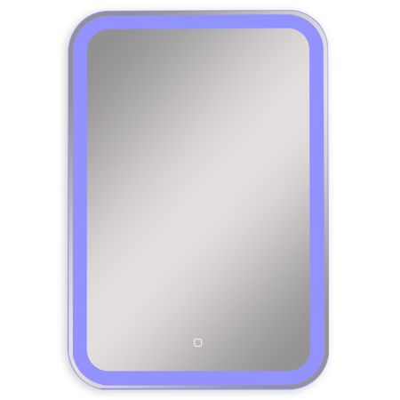 зеркало для ванной SILVER MIRRORS Мальта 55х80см RGB сенсор диммер мульти-цвет