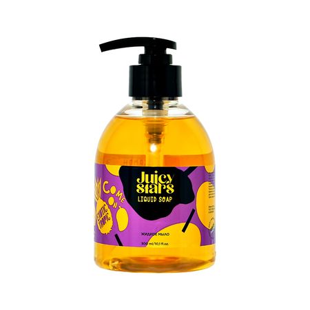 Жидкое мыло JUICY STARS Камон, экзотик тропик! 300 мл