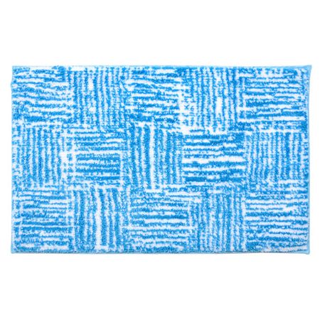 коврик для ванной OFELIS Штрихи 50х80см голубой