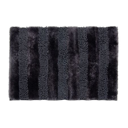 коврик для ванной OFELIS Полоска 50х80см черный