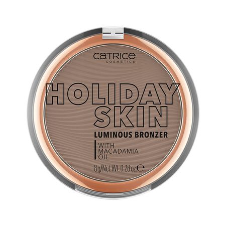 Бронзер CATRICE HOLIDAY SKIN LUMINOUS BRONZER тон 020 off to the island ежедневник недат а5 136л luminous песок иск кожа интегр переплет торец в обл на резинке тонир блок ляссе