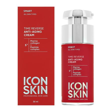 Крем для лица ICON SKIN с коллагеном и пептидами омолаживающий 30 мл