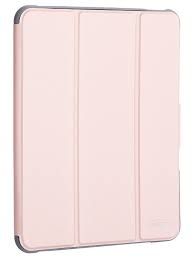 Чехол-книжка Mutural Folio Case для Apple iPad 10 (2022)/iPad 11 (2025) (полиуретан с подставкой) (розовый)