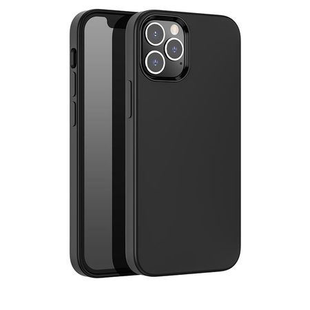 Чехол-накладка Hoco Pure Series для iPhone 13 Pro силиконовый (черный)