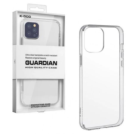 Чехол-накладка Kzdoo Guardian Case для iPhone 14 Pro Max силиконовый (прозрачный)