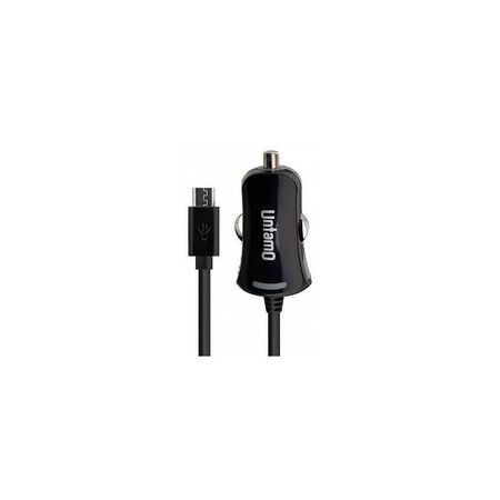 Автомобильное зарядное устройство Untamo Essence microUSB/ 2.1A (черный) (UESCARM2.1BL)